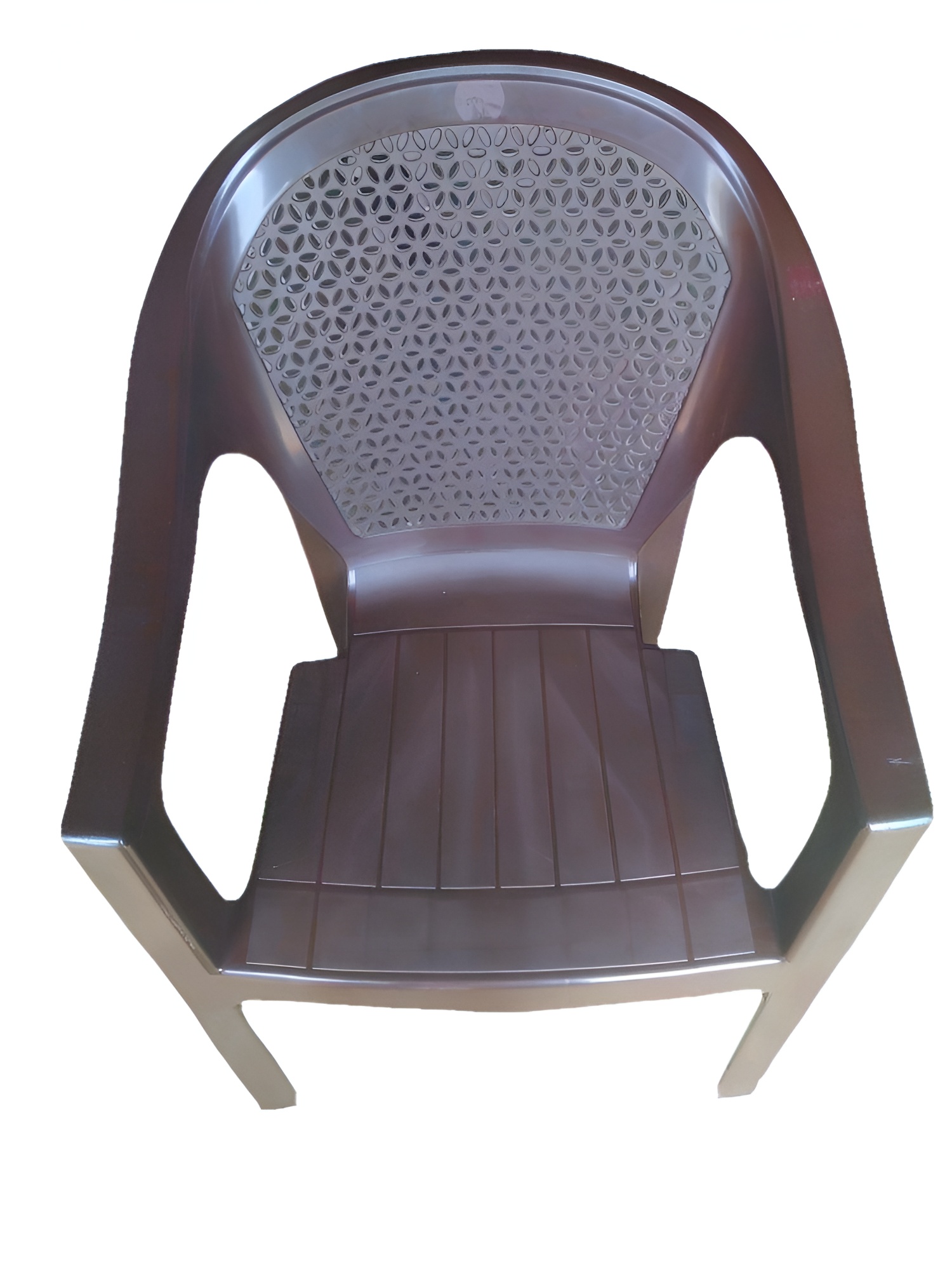 Plastic high back chair